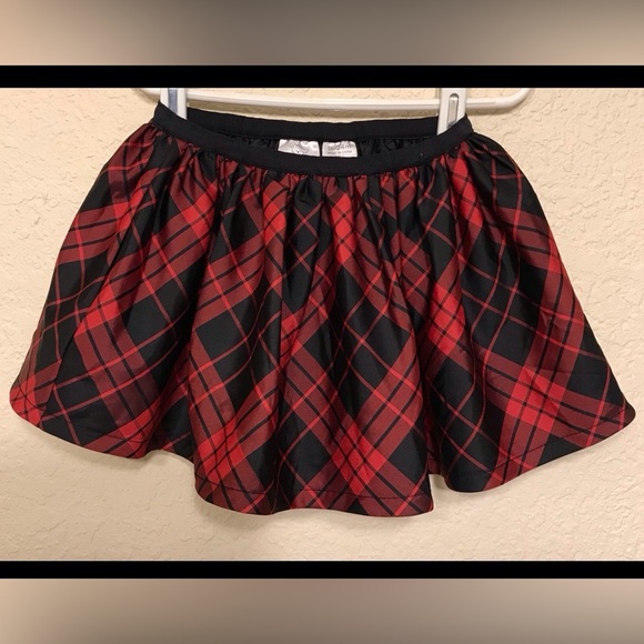 2 Piece Girls Plaid Holiday Outfit - Picture 3 of 3
